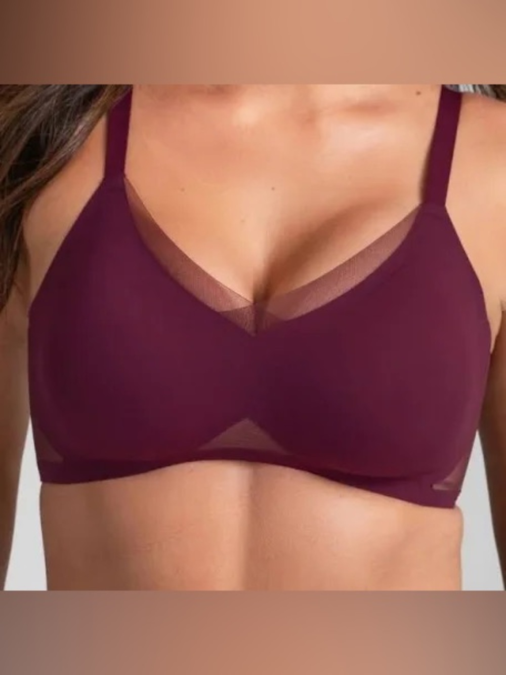 Honeylove Wireless Cross Over Bra - Fig